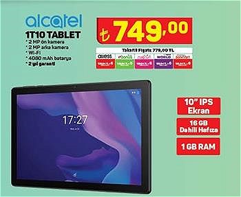 Alcatel 1T10 Tablet 16 GB Dahili Hafıza image