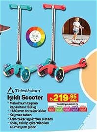 Triathlon Işıklı Scooter image