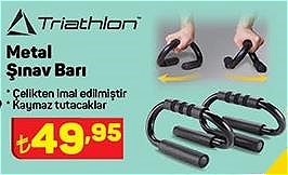 Triathlon Metal Şınav Barı image