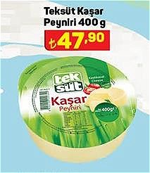 Teksüt Kaşar Peyniri 400 g image