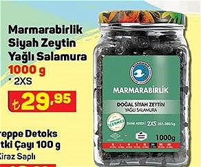 Marmarabirlik Siyah Zeytin Yağlı Salamura 1000 g 2XS image