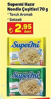 Supermi Hazır Noodle Çeşitleri 70 g image