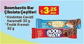 Boombastic Bar Çikolata Çeşitleri image