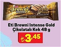 Eti Browni Intense Gold Çikolatalı Kek 48 g  image
