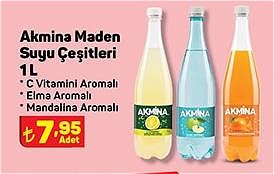 Akmina Maden Suyu Çeşitleri 1 l image