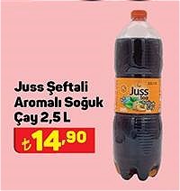 Juss Şeftali Aromalı Soğuk Çay 2,5 l image