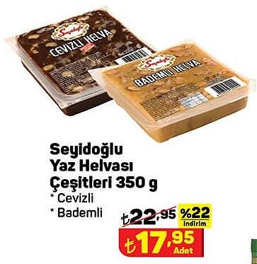 Seyidoğlu Yaz Helvası Çeşitleri 350 g image