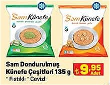 Sam Dondurulmuş Künefe Çeşitleri 135 g image