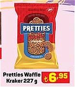 Pretties Waffle Kraker 227 g image