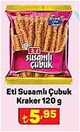 Eti Susamlı Çubuk Kraker 120 g image