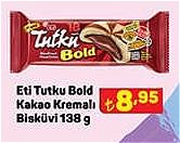 Eti Tutku Bold Kakao Kremalı Bisküvi 138 g image