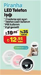 Piranha Led Telefon Işığı image