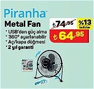 Piranha Metal Fan image