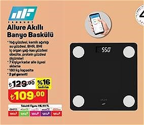 MF Product Allure Akıllı Banyo Baskülü image