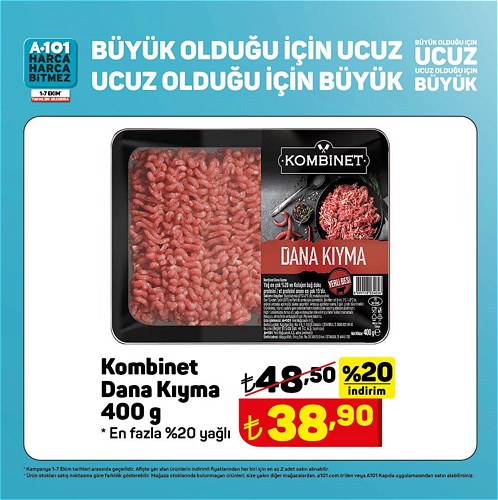 Kombinet Dana Kıyma 400 g image