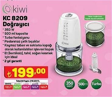 Kiwi KC 8209 Doğrayıcı 350 W image