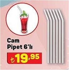 Cam Pipet 6'lı image