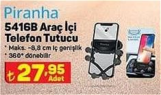 Piranha 5416B Araç İçi Telefon Tutucu image