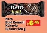 Eti Nero Bold Kremalı Kakaolu Bisküvi 120 g image