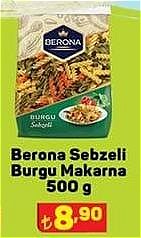 Berona Sebzeli Burgu Makarna 500 g image