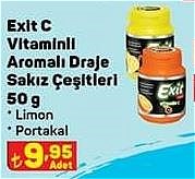 Exit C Vitaminli Aromalı Draje Sakız Çeşitleri 50 g image