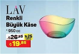 Lav Renkli Büyük Kase 950 cc image