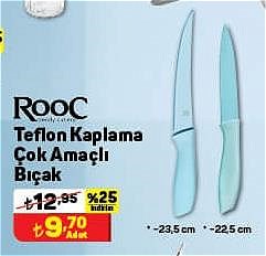 Rooc Teflon Kaplama Çok Amaçlı Bıçak image