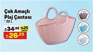 Çok Amaçlı Plaj Çantası 22 l image