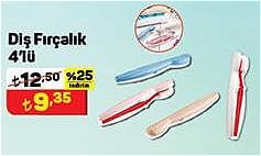 Diş Fırçalık 4'lü image