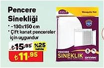 Pencere Sinekliği 130x150 cm image