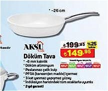 Aksu Döküm Tava 26 cm image