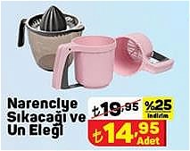 Narenciye Sıkacağı ve Un Eleği image
