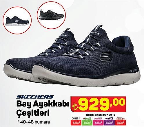 A101 Skechers Bay Ayakkabı Çeşitleri