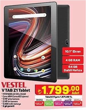 Vestel VTAB Z1 64 GB Tablet image