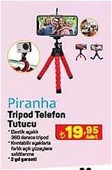 Piranha Tripod Telefon Tutucu image