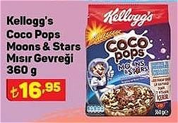 Kellogg's Coco Pops Moons & Stars Mısır Gevreği 360 g image