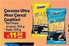 Çerezos Ultra Mısır Çerezi Çeşitleri 100 g image