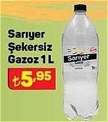 Sarıyer Şekersiz Gazoz 1 L image