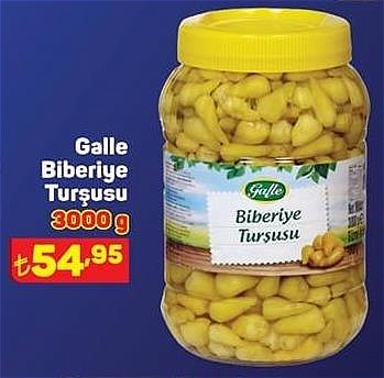 A101 Galle Biberiye Turşusu 3000 g