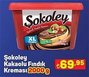 Şokoley Kakaolu Fındık Kreması 2000 g image