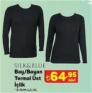 Silk&Blue Bay/Bayan Termal Üst İçlik image