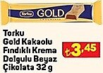 Torku Gold Kakaolu Fındıklı Krema Dolgulu Beyaz Çikolata 32 g image