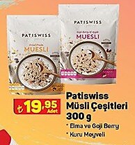 Patiswiss Müsli Çeşitleri 300 g image