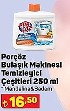 Porçöz Bulaşık Makinesi Temizleyici Çeşitleri 250 ml image