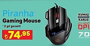 Piranha Gaming Mouse image