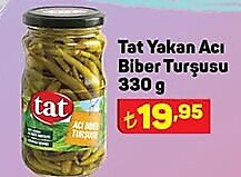 Tat Yakan Acı Biber Turşusu 330 g image