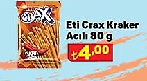 Eti Crax Kraker Acılı 80 g image