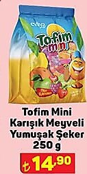 Evliya Tofim Mini Karışık Meyveli Yumuşak Şeker 250 g image