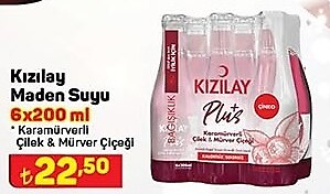 Kızılay Maden Suyu 6x200 ml image