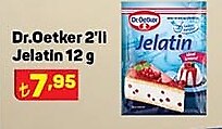 Dr. Oetker 2'li Jelatin 12 g image